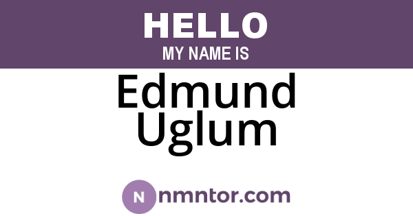 Edmund Uglum