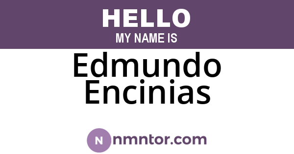 Edmundo Encinias