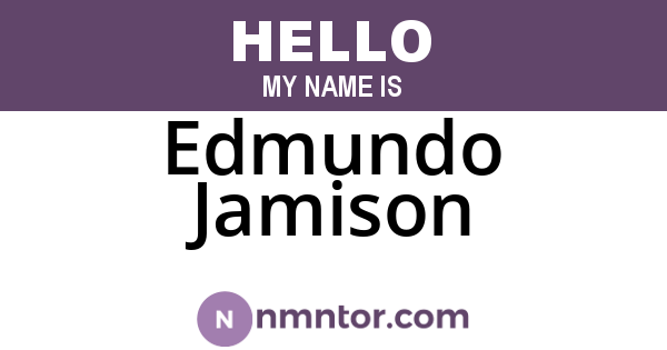 Edmundo Jamison