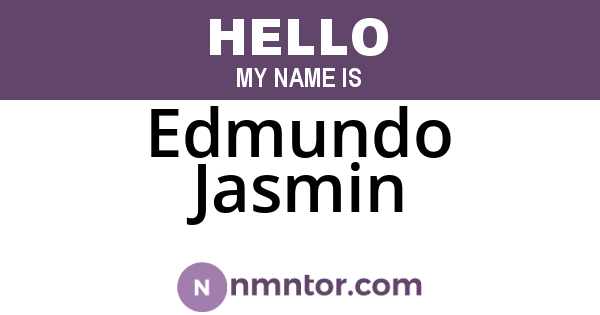 Edmundo Jasmin