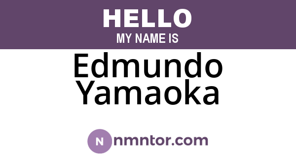 Edmundo Yamaoka