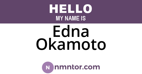Edna Okamoto