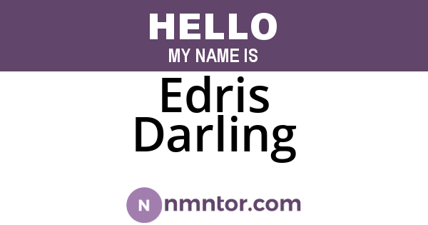 Edris Darling