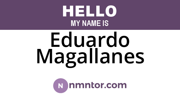 Eduardo Magallanes