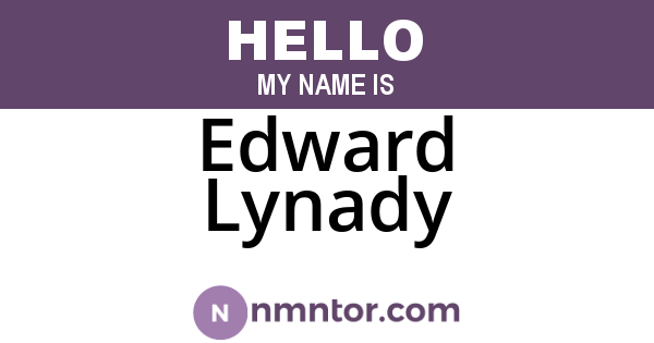 Edward Lynady