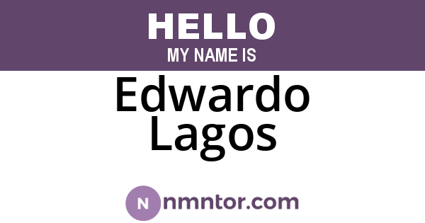 Edwardo Lagos