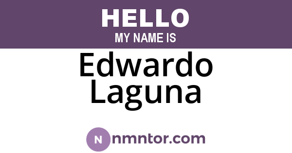 Edwardo Laguna