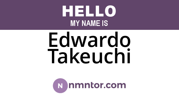 Edwardo Takeuchi