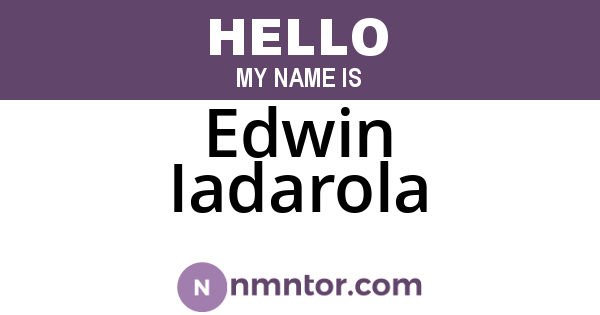 Edwin Iadarola
