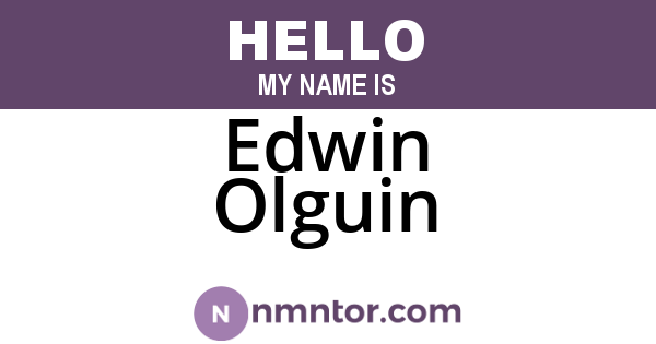 Edwin Olguin