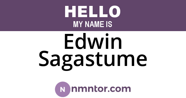 Edwin Sagastume