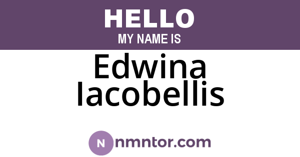 Edwina Iacobellis