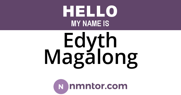 Edyth Magalong
