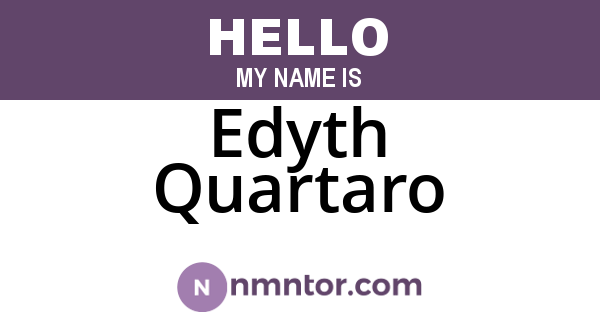 Edyth Quartaro