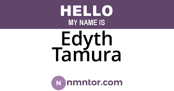 Edyth Tamura