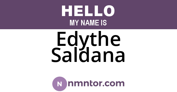 Edythe Saldana