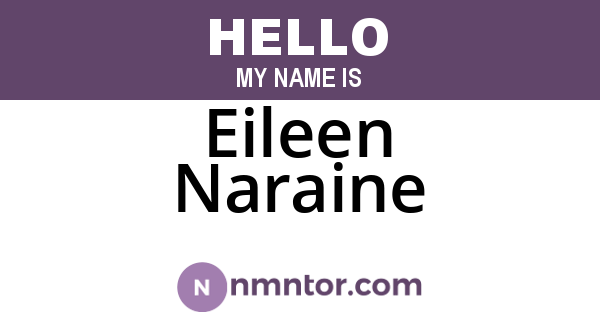 Eileen Naraine