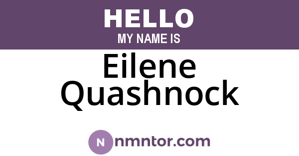 Eilene Quashnock