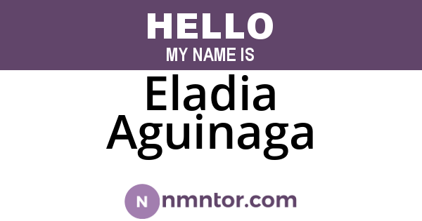 Eladia Aguinaga