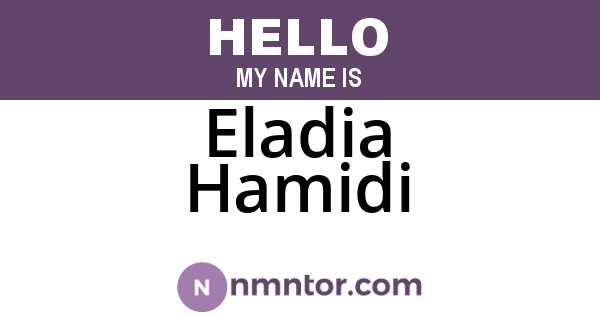 Eladia Hamidi