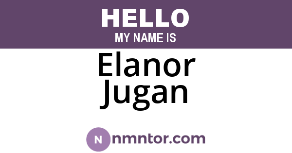 Elanor Jugan