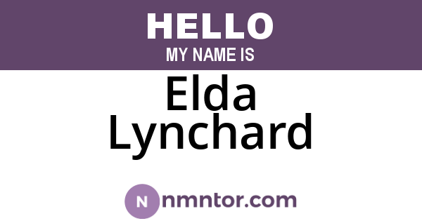 Elda Lynchard