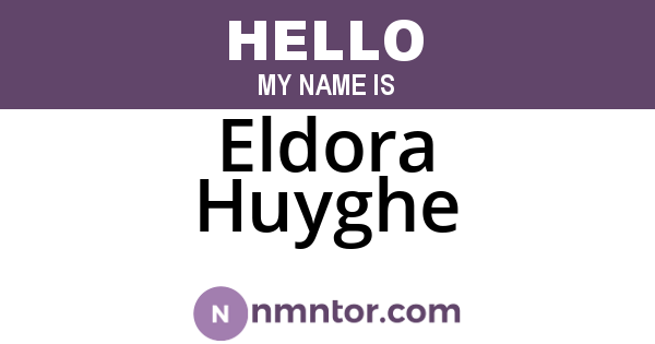 Eldora Huyghe