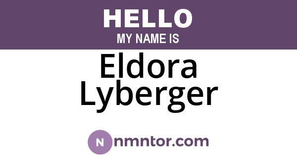 Eldora Lyberger