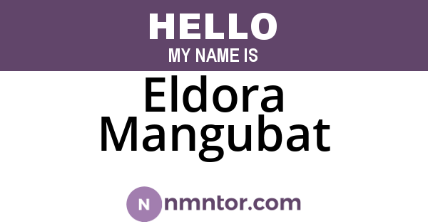 Eldora Mangubat