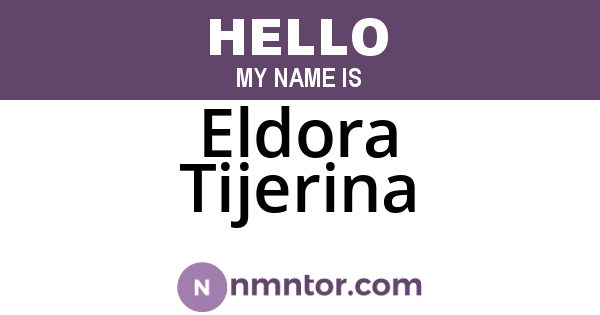Eldora Tijerina