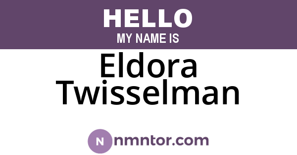 Eldora Twisselman
