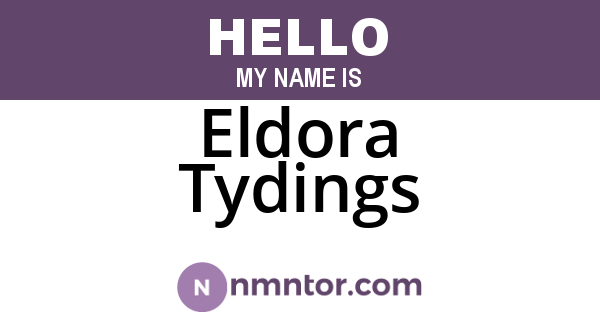 Eldora Tydings