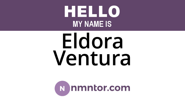 Eldora Ventura