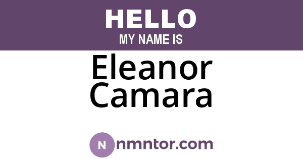 Eleanor Camara