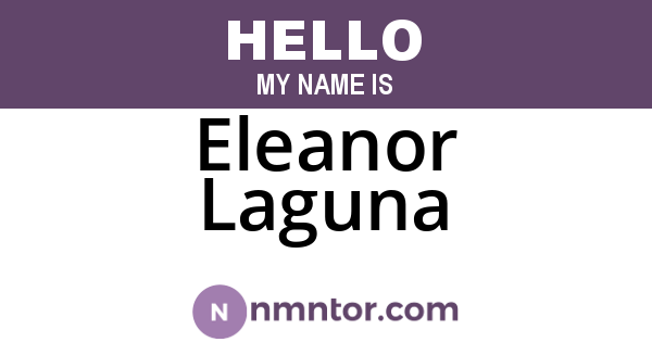 Eleanor Laguna