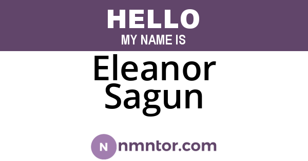 Eleanor Sagun