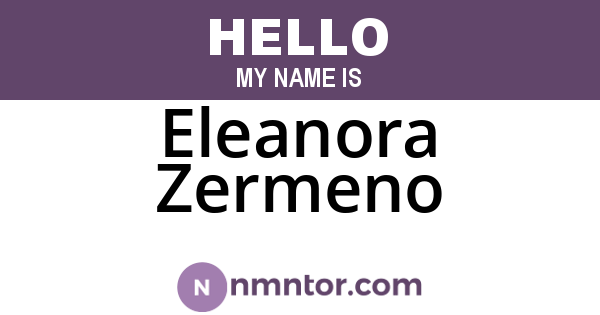 Eleanora Zermeno