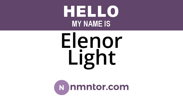Elenor Light