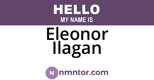 Eleonor Ilagan