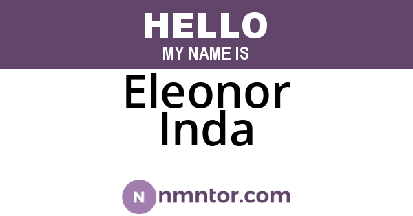 Eleonor Inda