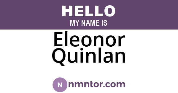 Eleonor Quinlan