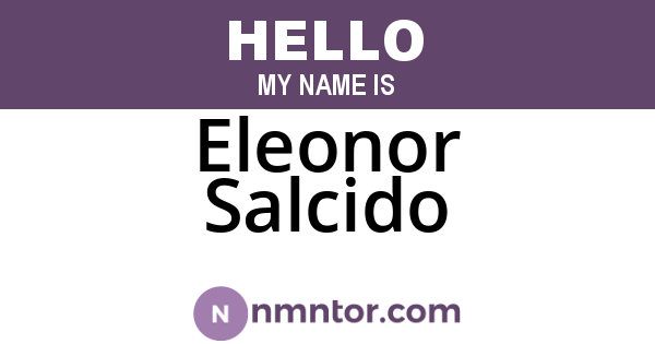 Eleonor Salcido