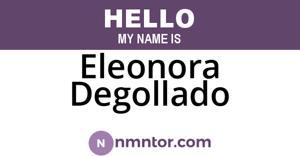 Eleonora Degollado
