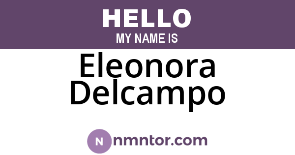 Eleonora Delcampo