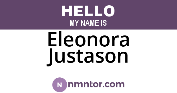 Eleonora Justason