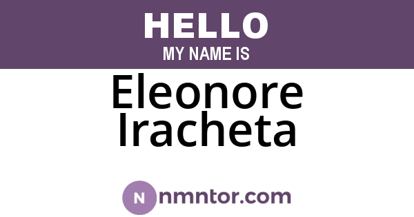 Eleonore Iracheta