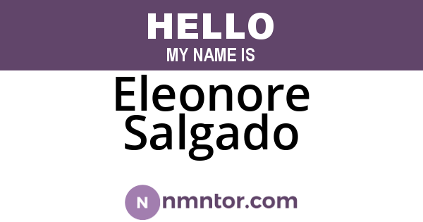 Eleonore Salgado