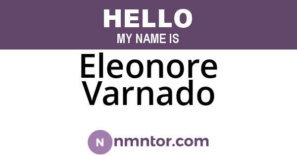 Eleonore Varnado