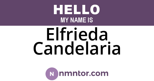 Elfrieda Candelaria