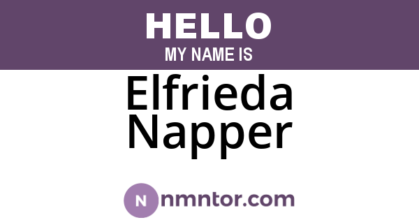 Elfrieda Napper